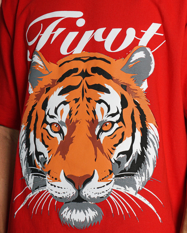 ALMIGHTY TIGER RED T-SHIRT