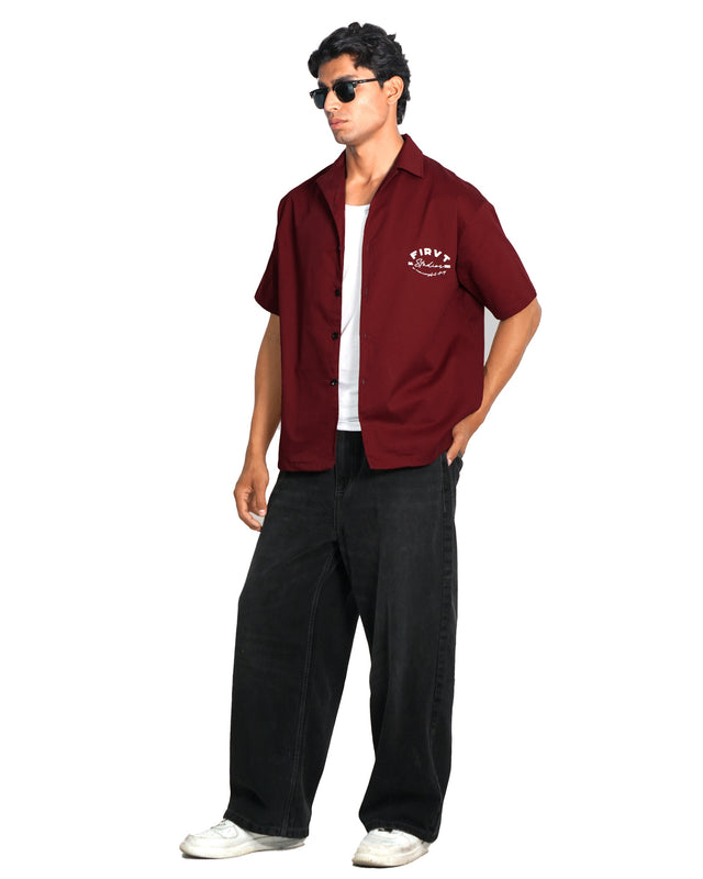 BOWLING SHIRT WINE