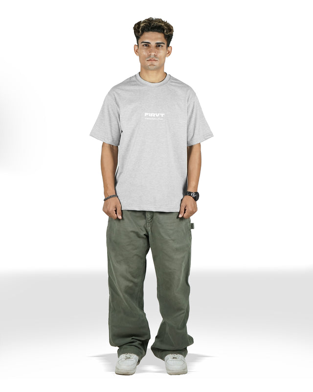FIRVT BASIC GREY TSHIRT