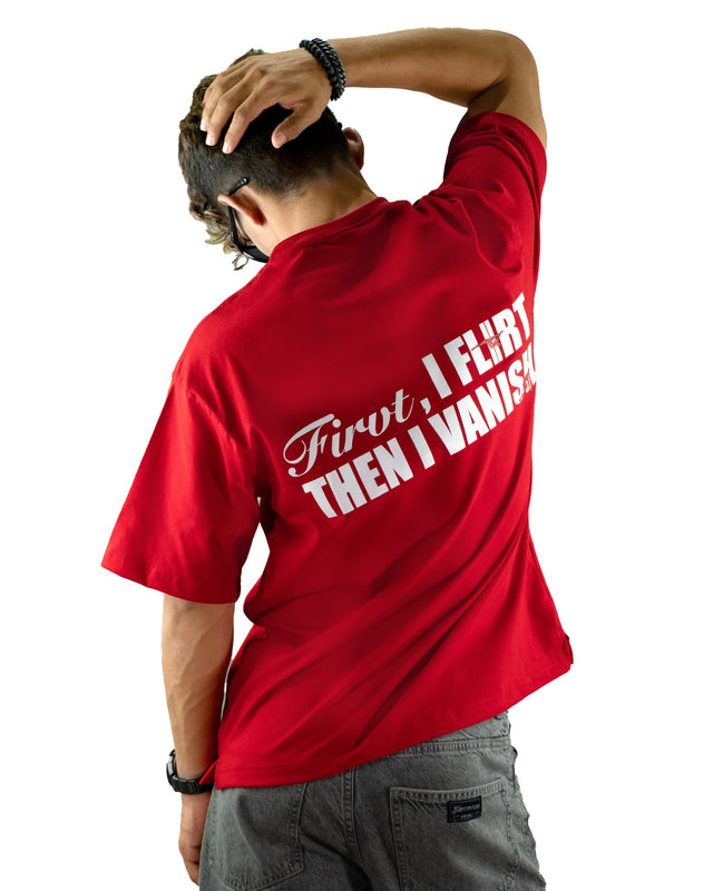 FLIRT FIRST RED TSHIRT