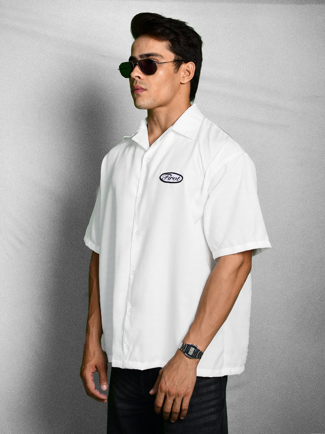 FIRVT TAG WHITE SHIRT