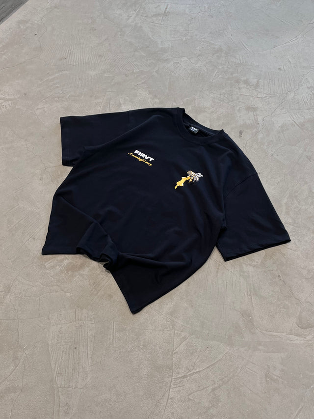 HONEY BEE BLACK T-SHIRT