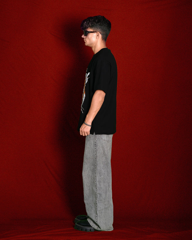 ALMIGHTY TIGER BLACK T-SHIRT