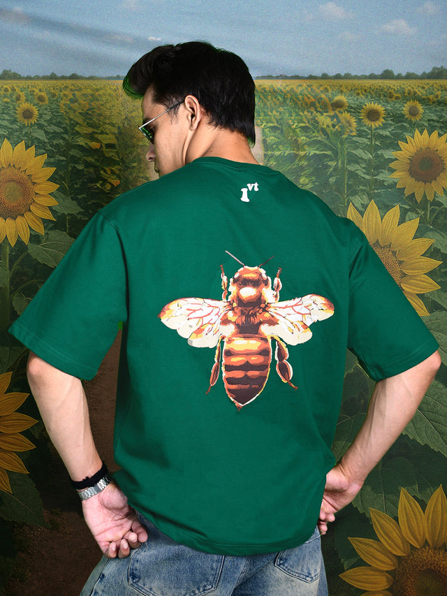HONEY BEE GREEN T-SHIRT