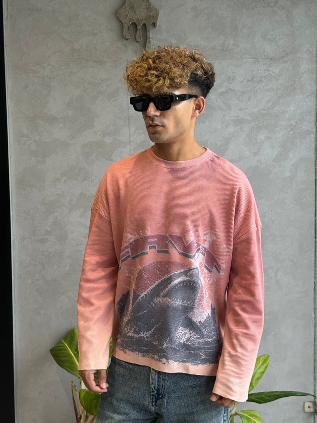SHARK WAFFLE T-SHIRT