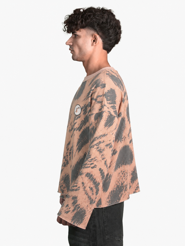 TIGER STRIKE WAFFLE T-SHIRT