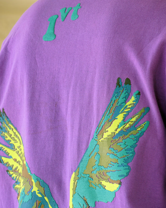 ROSE WINGS PURPLE T-SHIRT