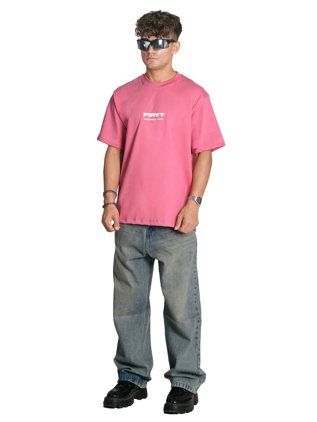 FIRVT PINK T-SHIRT