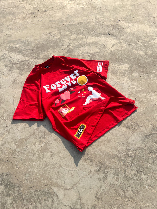 FOREVER LOVE RED T-SHIRT