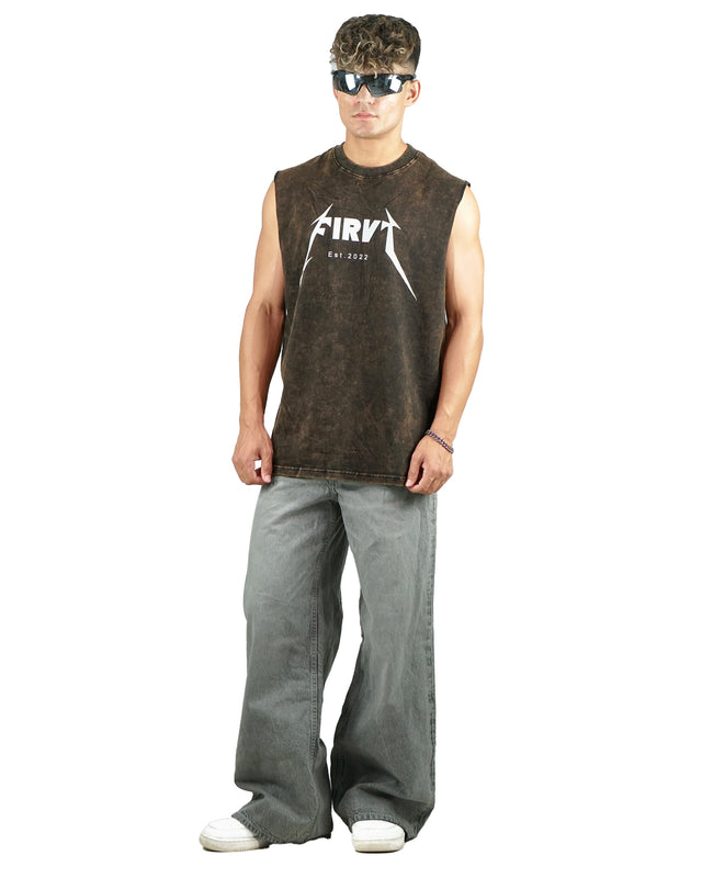 FIRVT BURN OUT TANK BROWN
