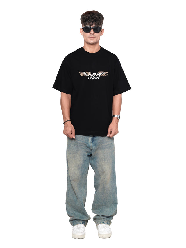 SILENT STORM BLACK T-SHIRT