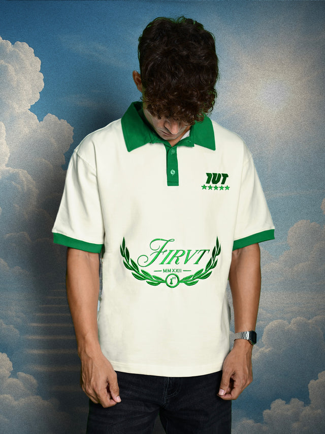 FIRVT LEGACY GREEN POLO