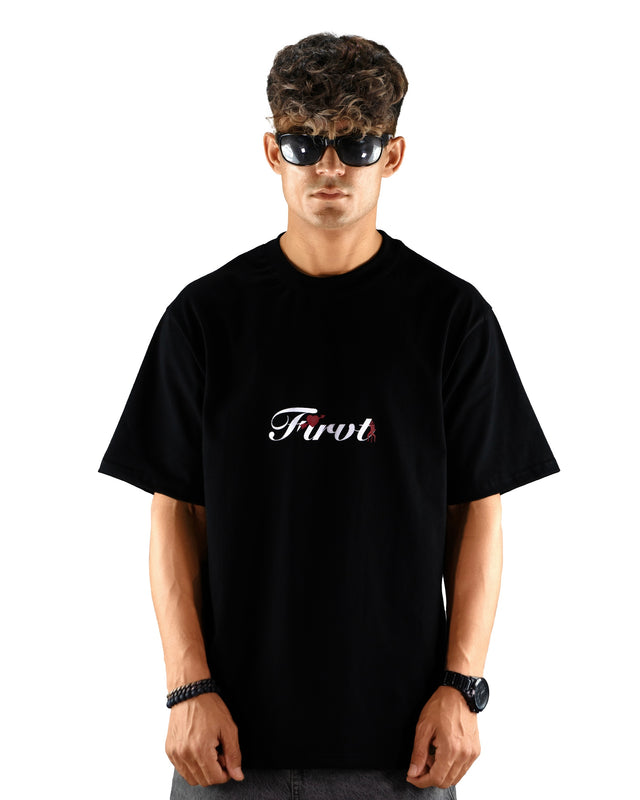 FLIRT FIRST BLACK TSHIRT