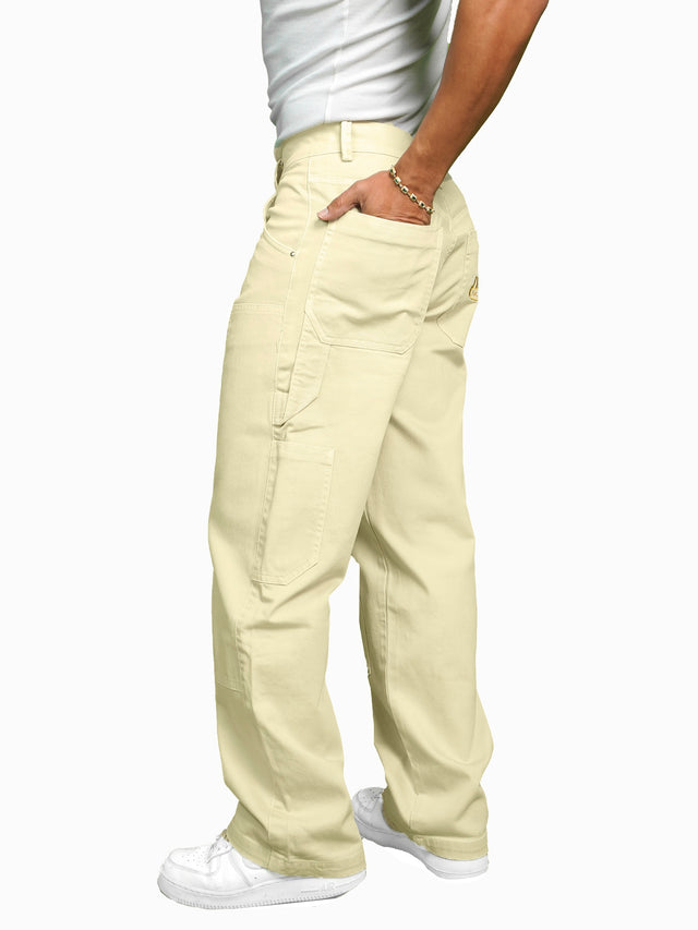 FIRVT CARPENTER DENIM BEIGE