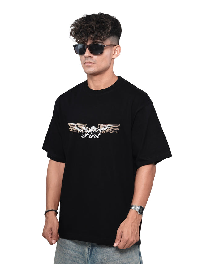 SILENT STORM BLACK T-SHIRT