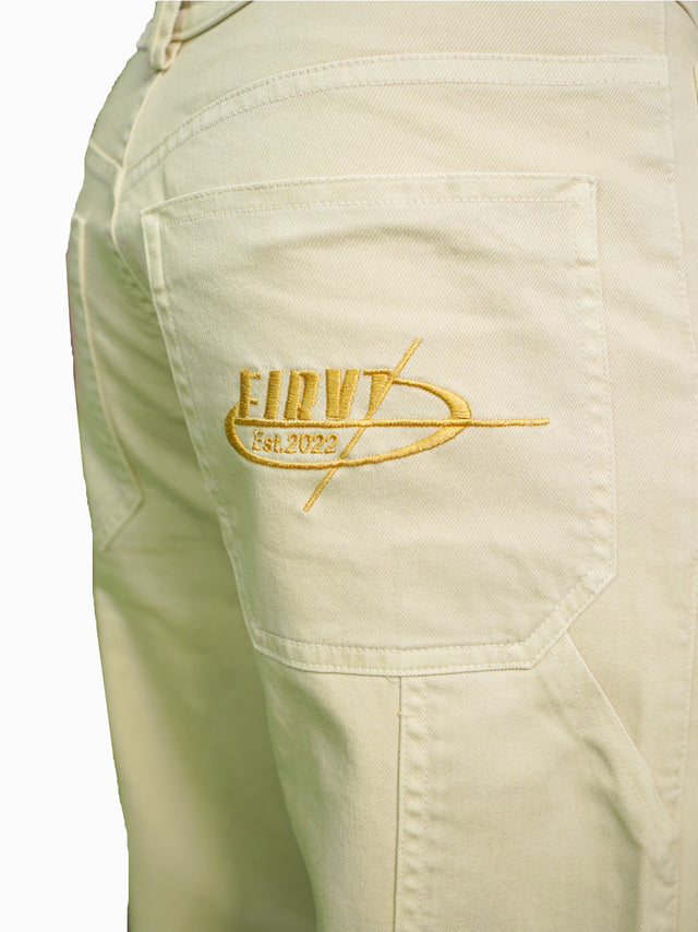 FIRVT CARPENTER DENIM BEIGE