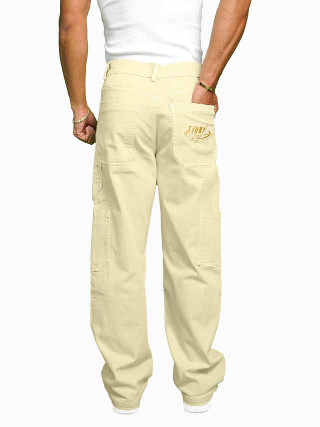 FIRVT CARPENTER DENIM BEIGE