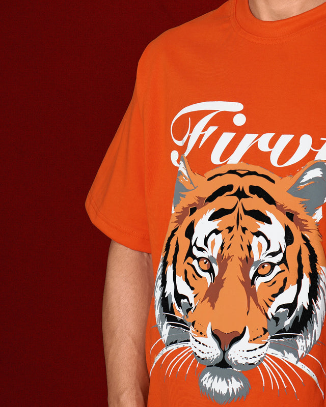 ALMIGHTY TIGER ORANGE T-SHIRT