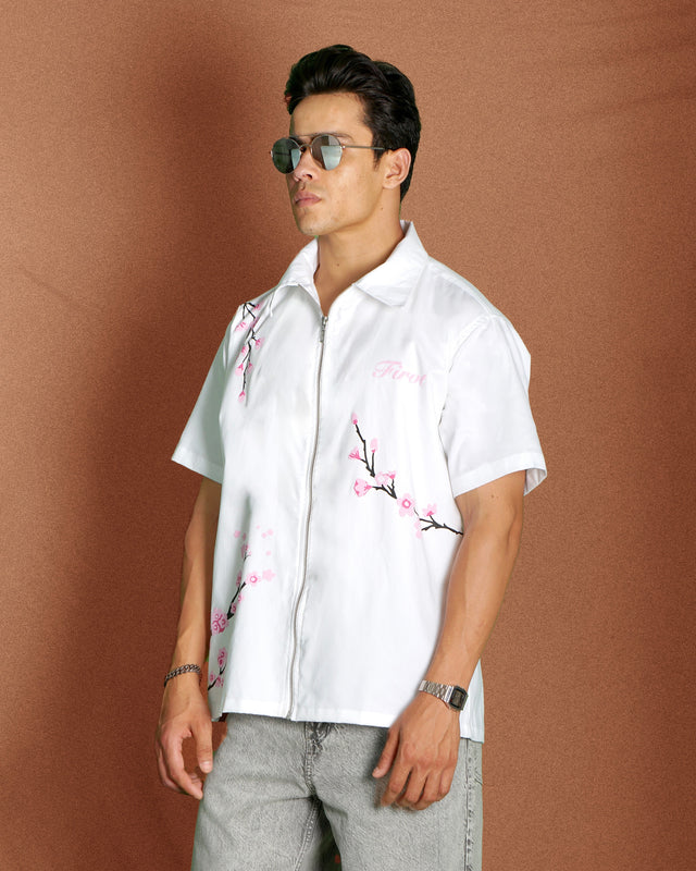 FIRST BLOSSOM WHITE SHIRT