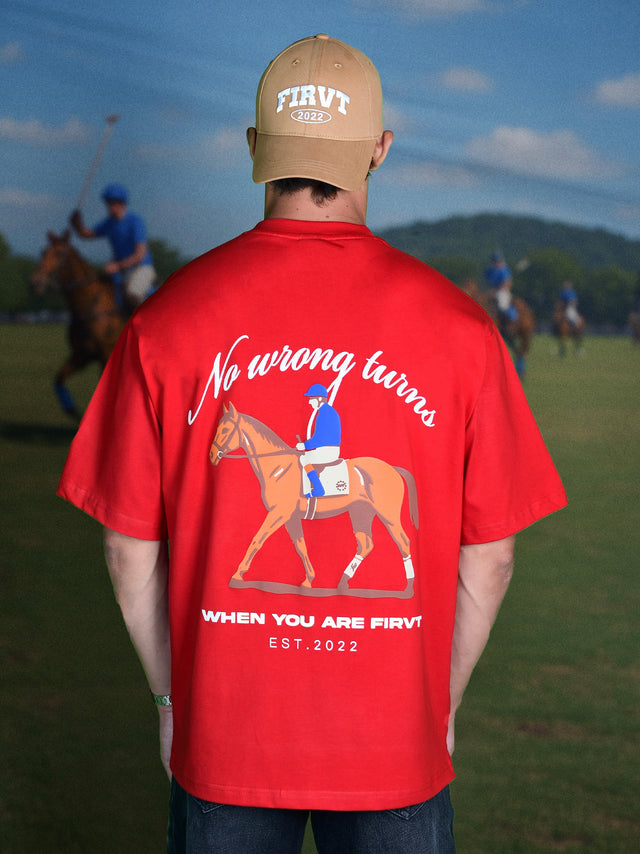 ROYAL RIDE RED T-SHIRT