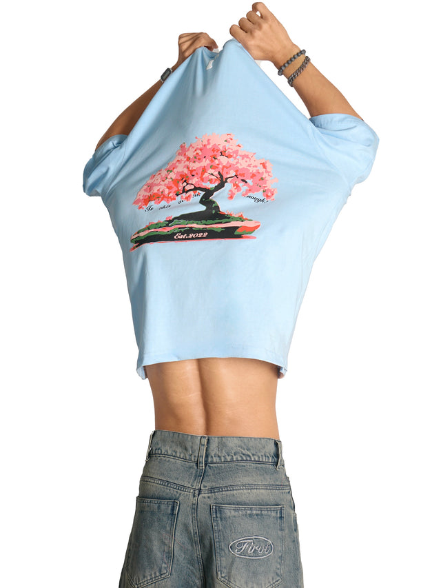 FIRST BONSAI SKY BLUE T-SHIRT