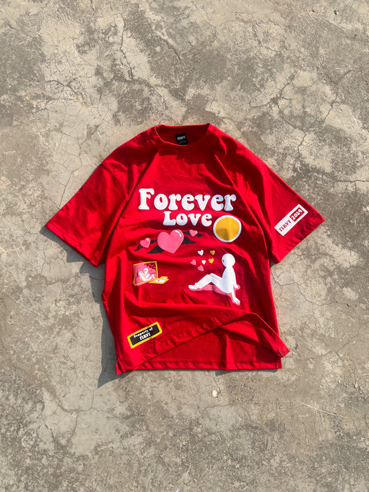 FOREVER LOVE RED T-SHIRT
