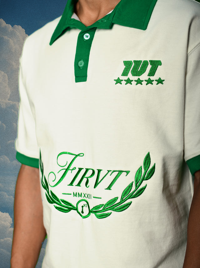 FIRVT LEGACY GREEN POLO