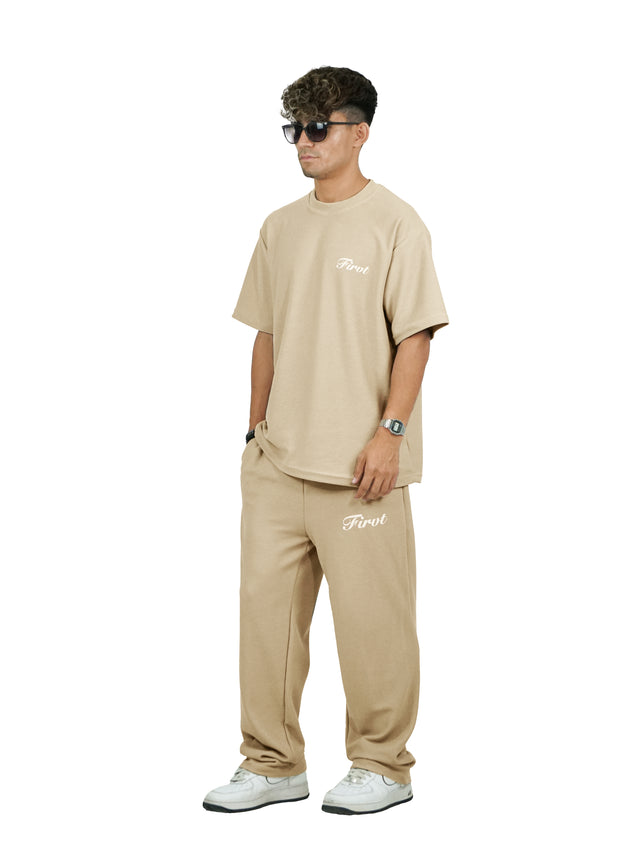 CAMEL KNIT CO-ORD SET