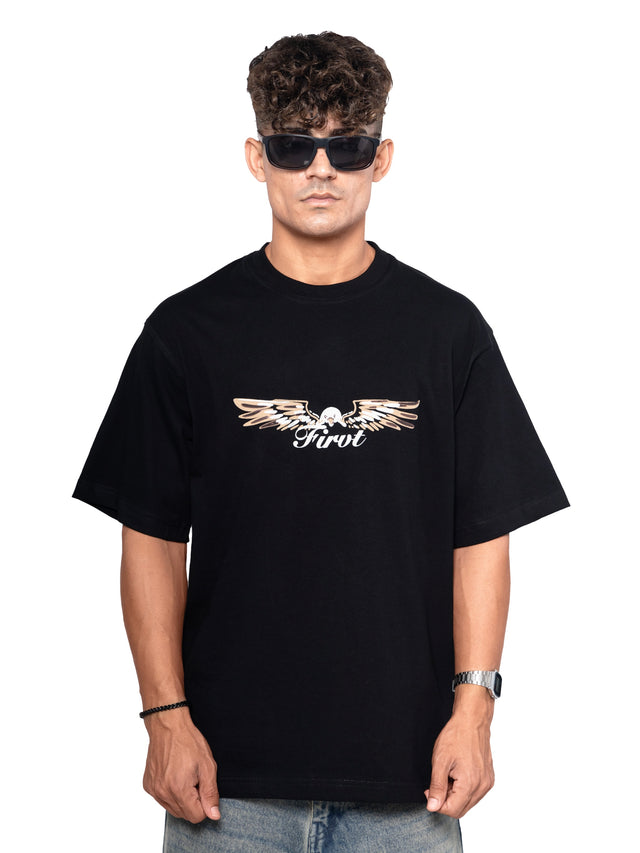 SILENT STORM BLACK T-SHIRT