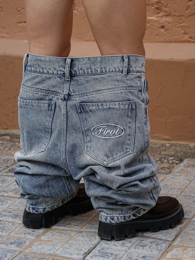 BLUE WASHED DENIM