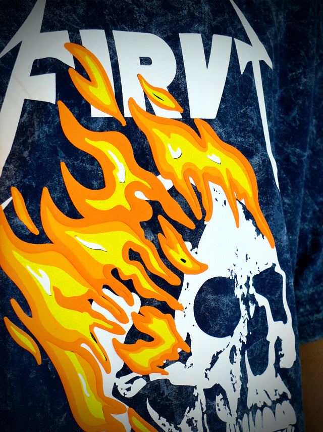 GHOST RIDER ACID WASH TSHIRT