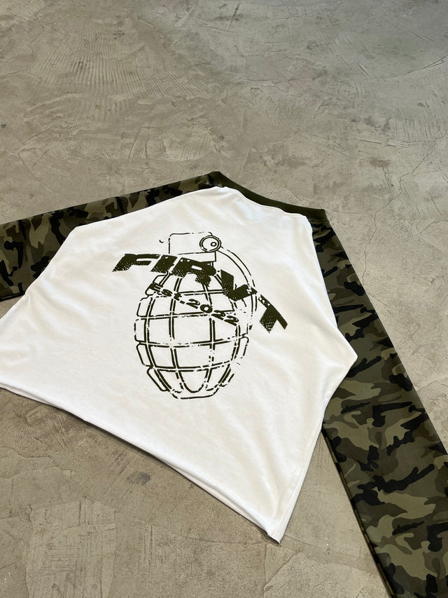 CAMO GRENADE FULL SLEEVE T-SHIRT