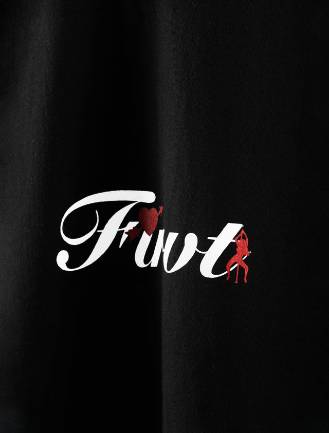 FLIRT FIRST BLACK TSHIRT