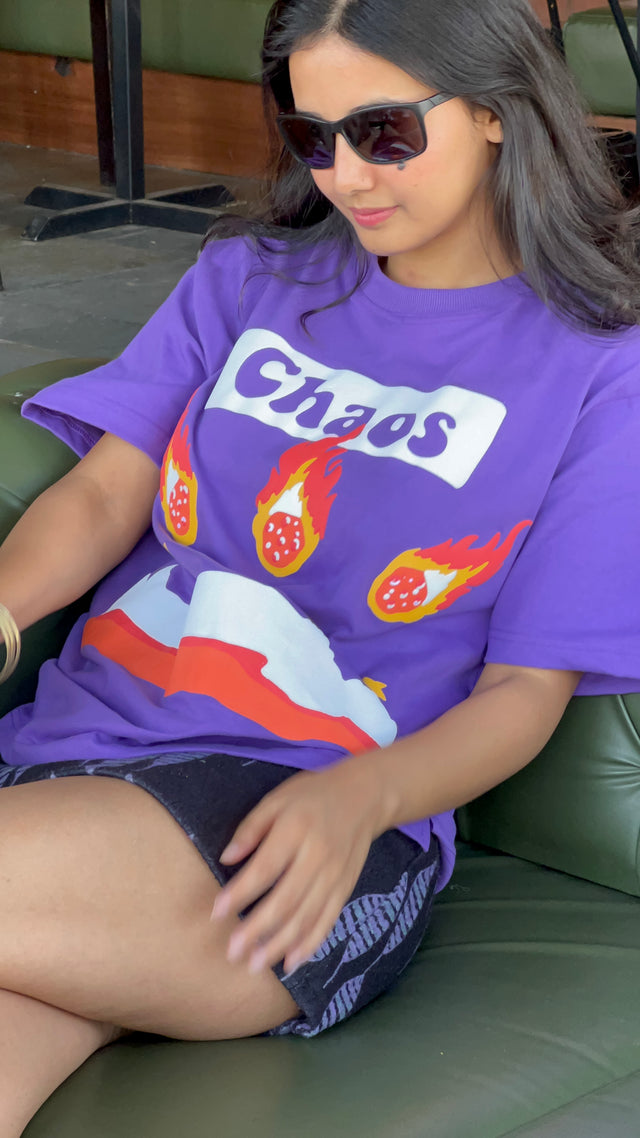 CHAOS PURPLE TSHIRT