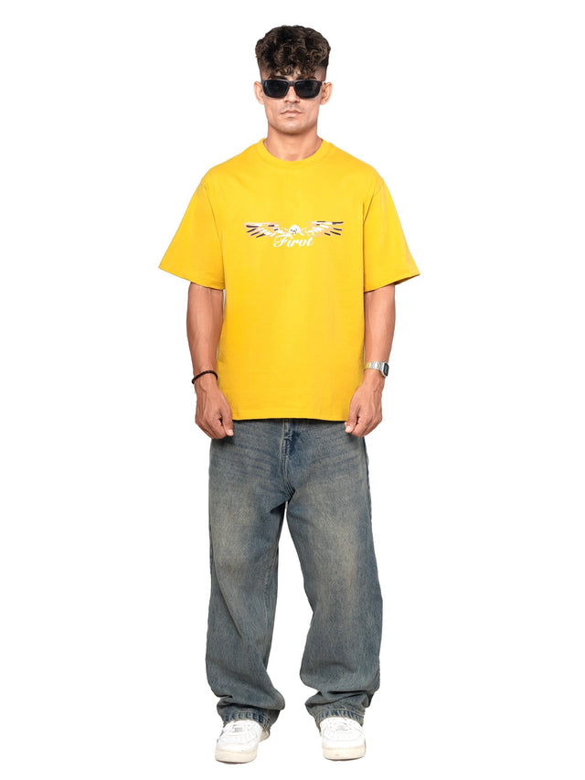 SILENT STORM YELLOW T-SHIRT