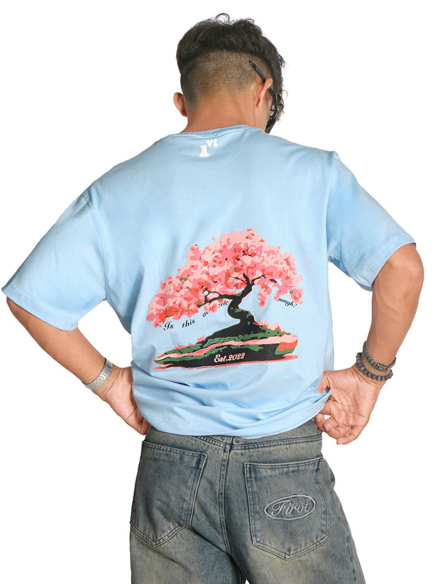 FIRST BONSAI SKY BLUE T-SHIRT