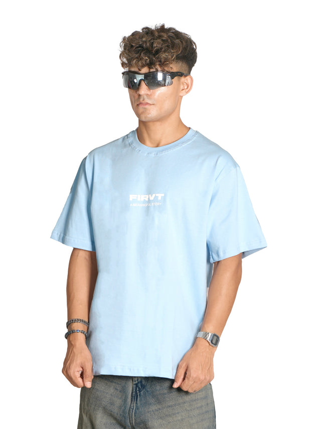 FIRVT SKY BLUE T-SHIRT