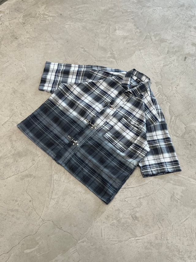 OMBRE WASHED CLASP SHIRT
