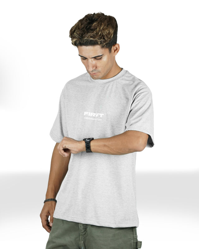 FIRVT BASIC GREY TSHIRT