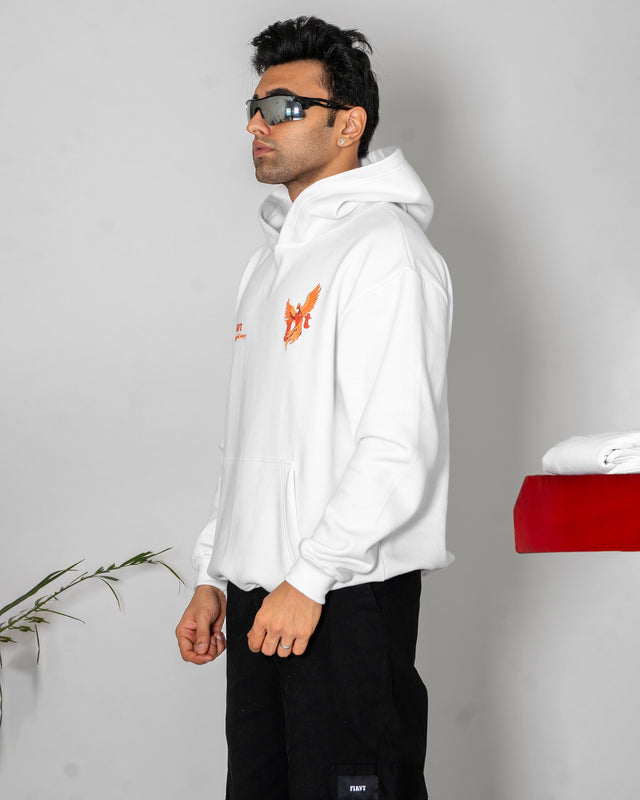 PHOENIX WHITE HOODIE