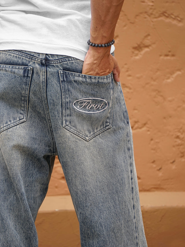 BLUE WASHED DENIM