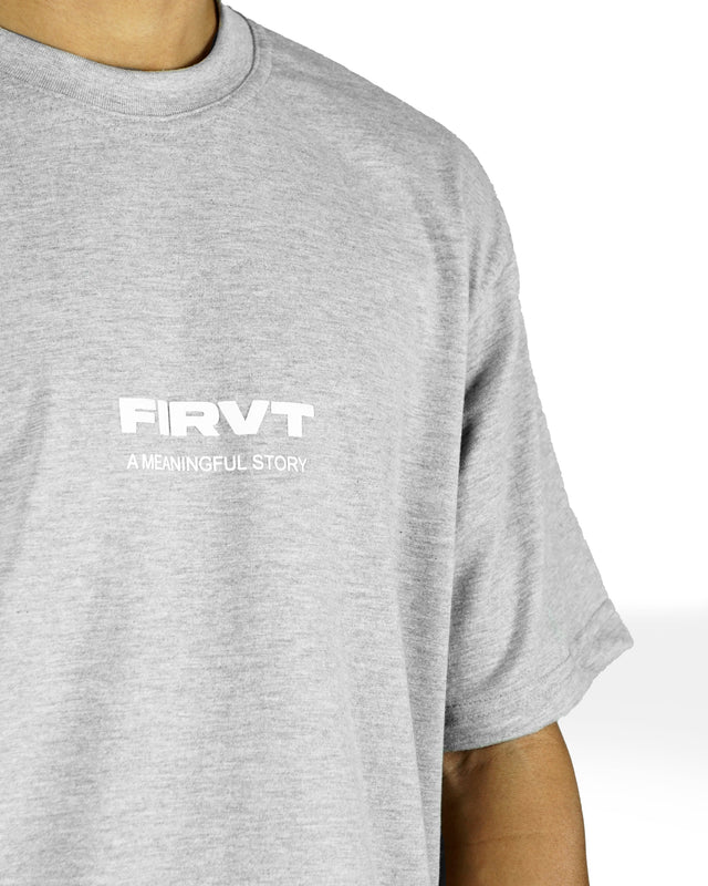 FIRVT BASIC GREY TSHIRT