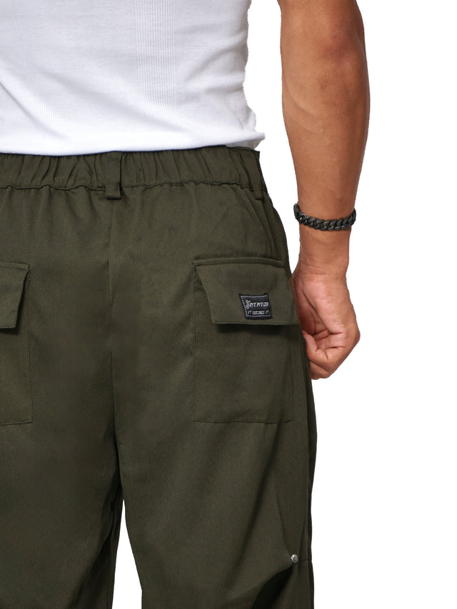 PARACHUTE PANT MILITARY GREEN
