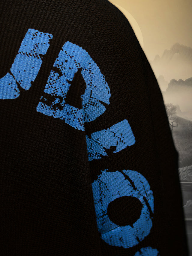 TWIN TIGERS WAFFLE FULL SLEEVE T-SHIRT