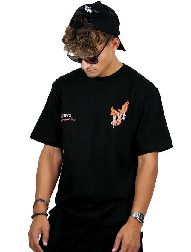 PHOENIX BLACK T-SHIRT