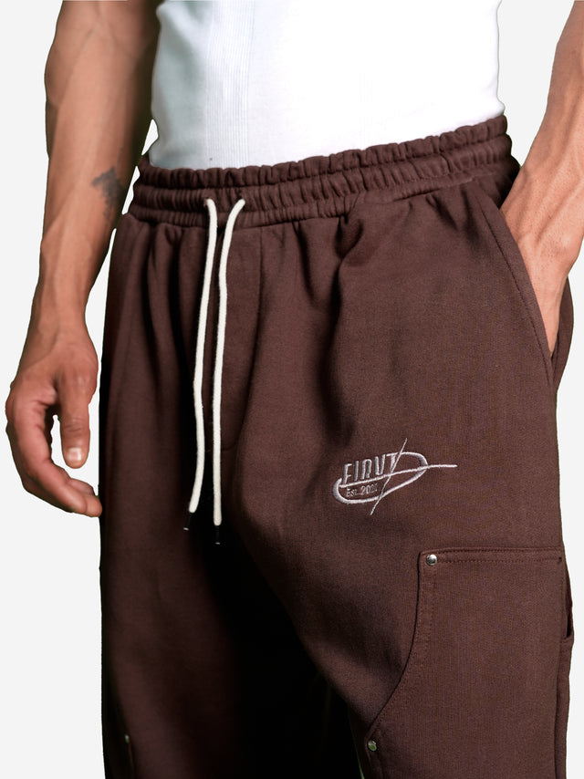 BROWN CARPENTER SWEATPANTS