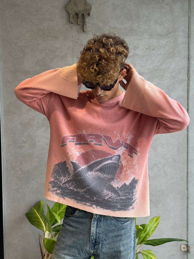 SHARK WAFFLE T-SHIRT