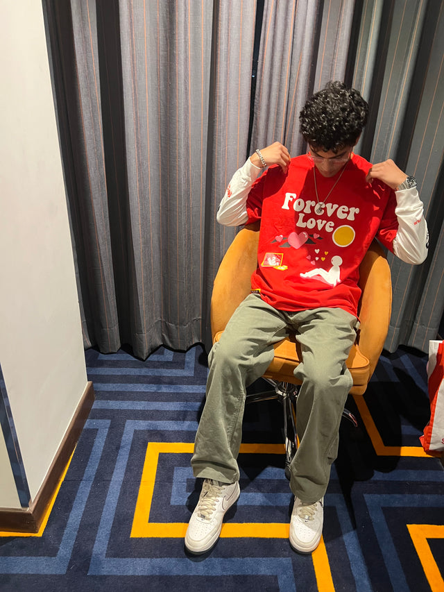 FOREVER LOVE RED T-SHIRT