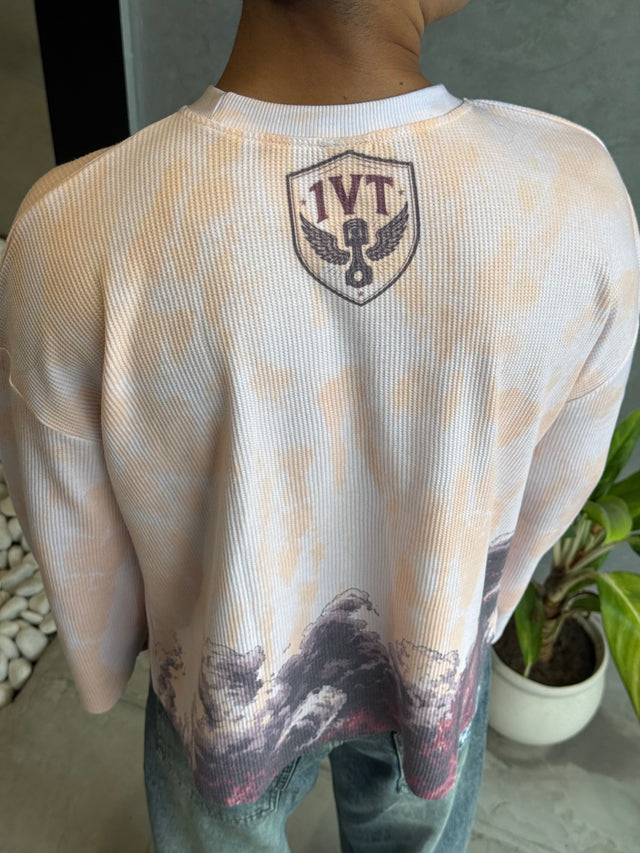 RETRO FUEL WAFFLE T-SHIRT