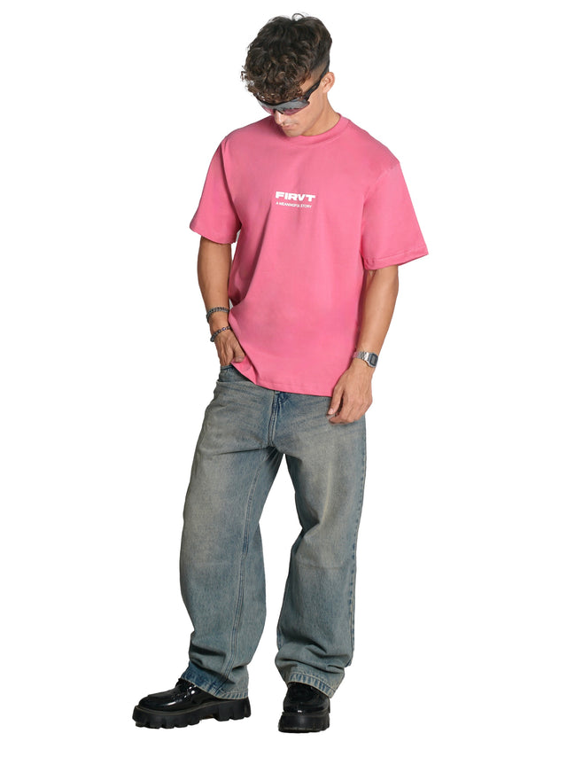 FIRVT PINK T-SHIRT
